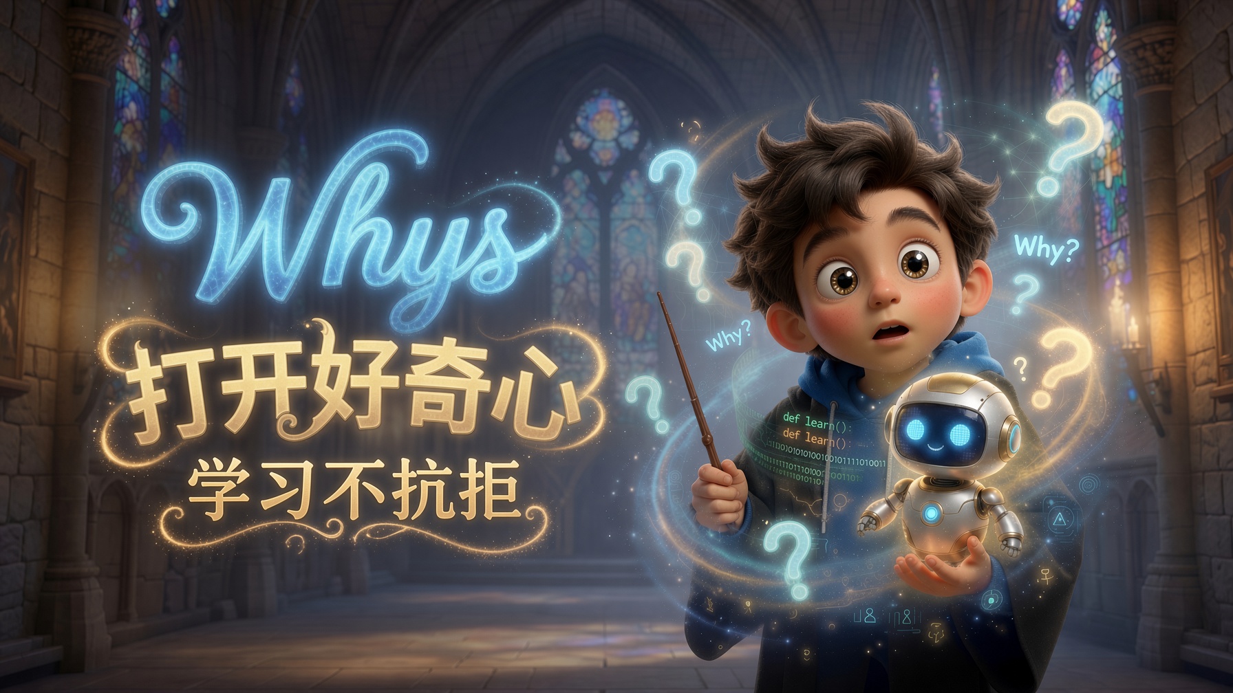 Whys — 打开好奇心，学习不抗拒